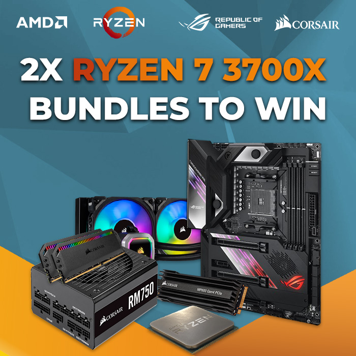 Win one two AMD Ryzen 7 3700X upgrade bundles CPU Feature