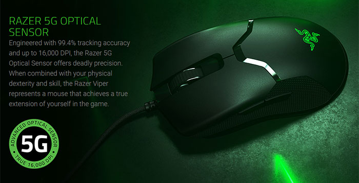 razer viper 5g sensor