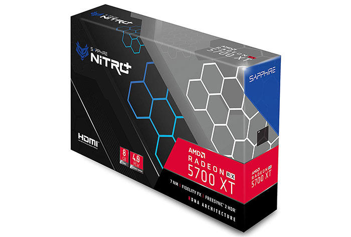 Sapphire RX 5700 XT Nitro OC appears on Amazon.Fr Graphics