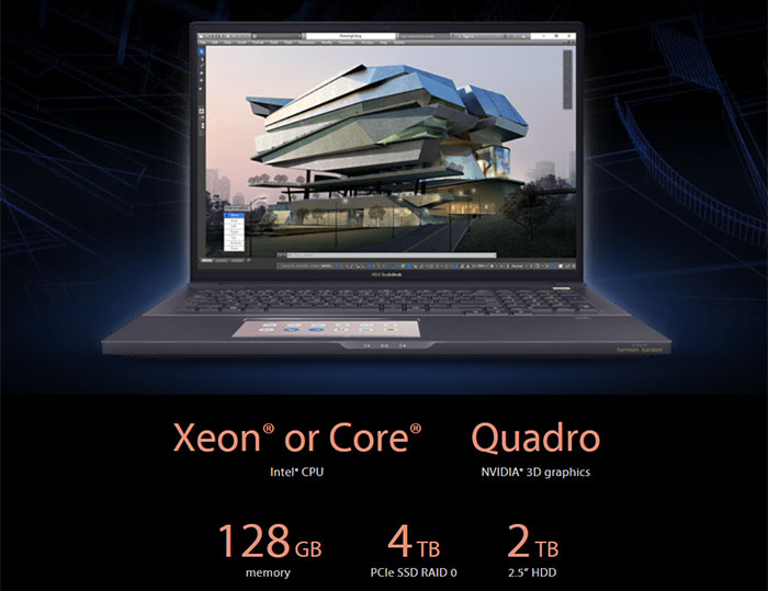 Asus ProArt StudioBook One is "world's fastest laptop" Nvidia Laptop