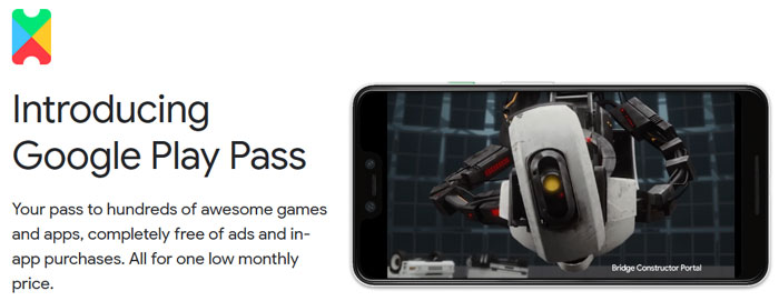 Google launches Play Pass app and game subscription service