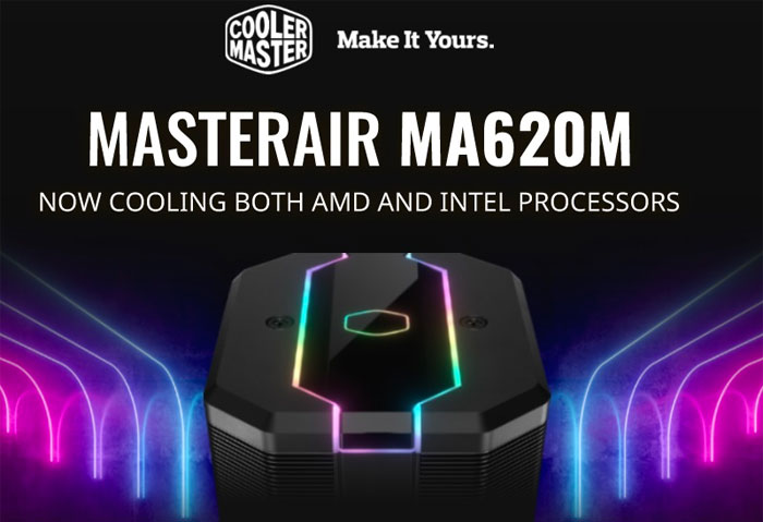 Cooler Master launches MasterAir MA620M CPU cooler - Cooling