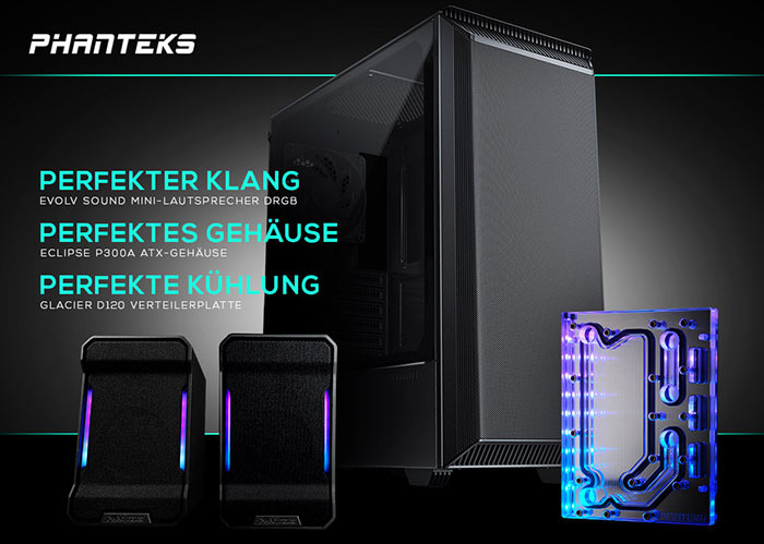 Phanteks Unveils Mesh Front Panels for Eclipse P400A Chassis