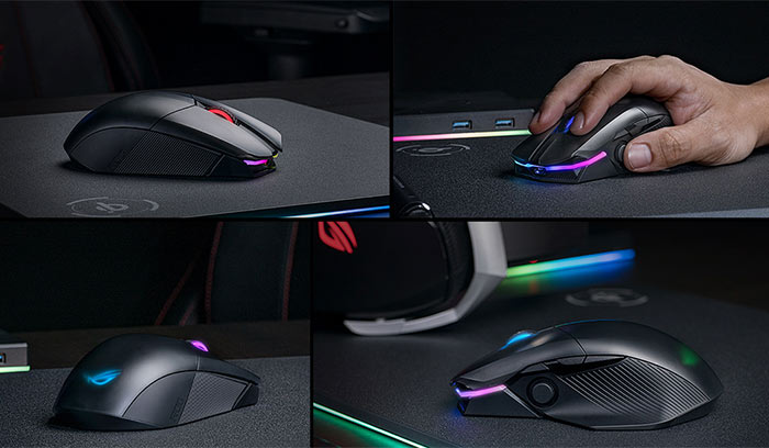 Asus Rog Chakram Gaming Mouse Includes A Thumbstick Peripherals News Hexus Net