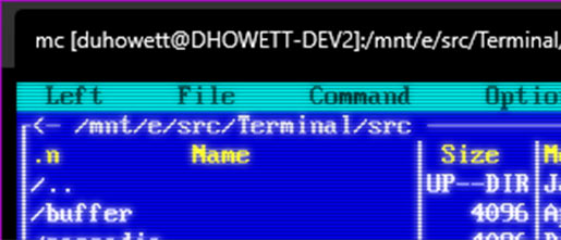 windows terminal programs