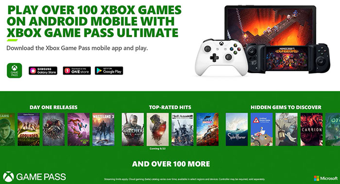 Xbox Game Pass::Appstore for Android