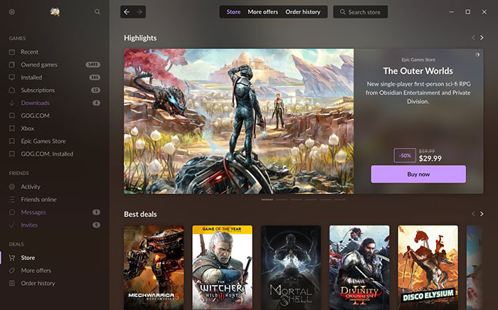 download GOG Galaxy 2.0.68.112 free