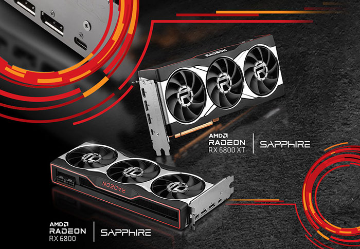 Sapphire reveals its AMD Radeon RX 6800 (XT) reference cards