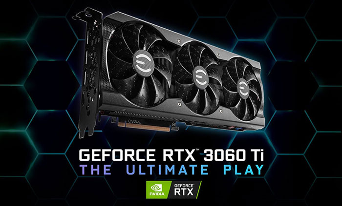 Custom GeForce RTX 3060 Ti graphics cards from the big four