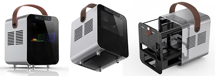 Jonsplus Bo100 Mini Itx Case Is An Appealing Retro Portable Chassis News Hexus Net