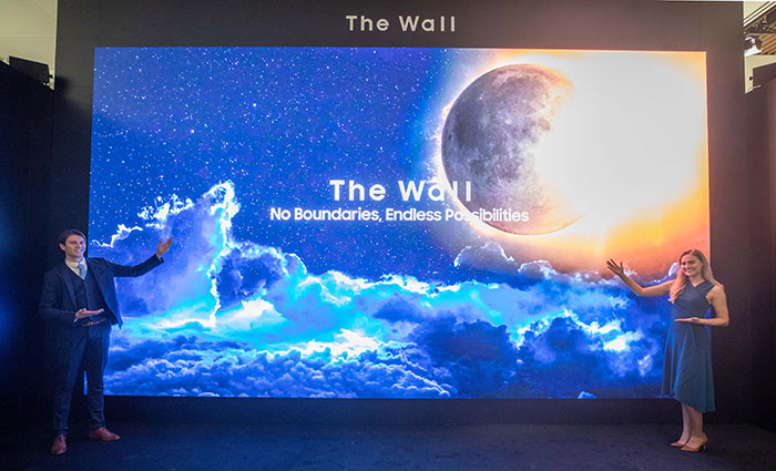 Samsung's The Wall, MicroLED Displays, Samsung Business