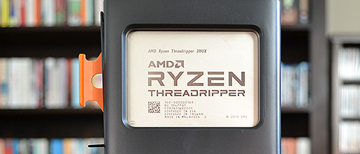 AMD Ryzen ThreadRipper 3990X CPU+stbp.com.br