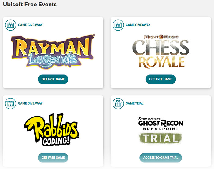 Rayman Legends gratuito para PC en Ubisoft Store