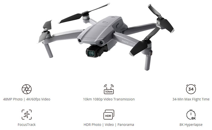 Video dji deals mavic air 2