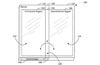 Microsoft patent puts a 3rd screen in a folding device hinge