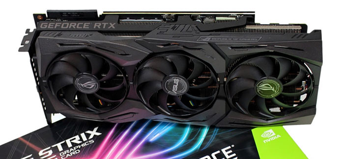 Asus ROG Strix GeForce RTX 3080 Ti pictured - Graphics