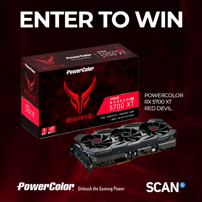 Win a PowerColor Radeon RX 5700 XT Red Devil Graphics Feature