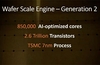 Cerebras teases 850k core 2nd-generation wafer scale engine 