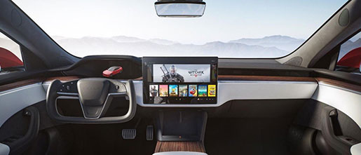 Updated Tesla Model S "can play Cyberpunk" Tweets Elon Musk - Vimarsana News