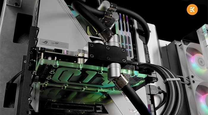 EKWB showcases active backplate GPU cooling solution - Cooling - News