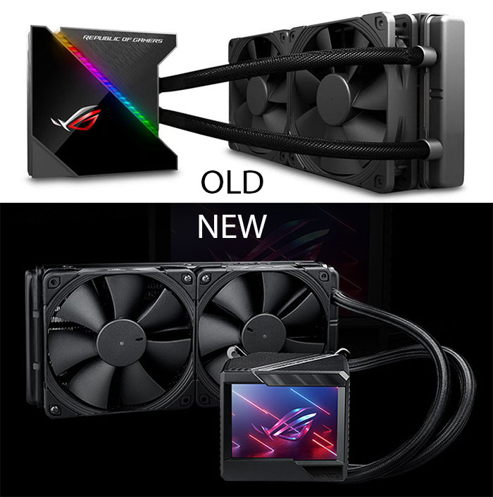 Asus teases ROG Ryujin II 240 AiO cooler with 3.5-inch screen