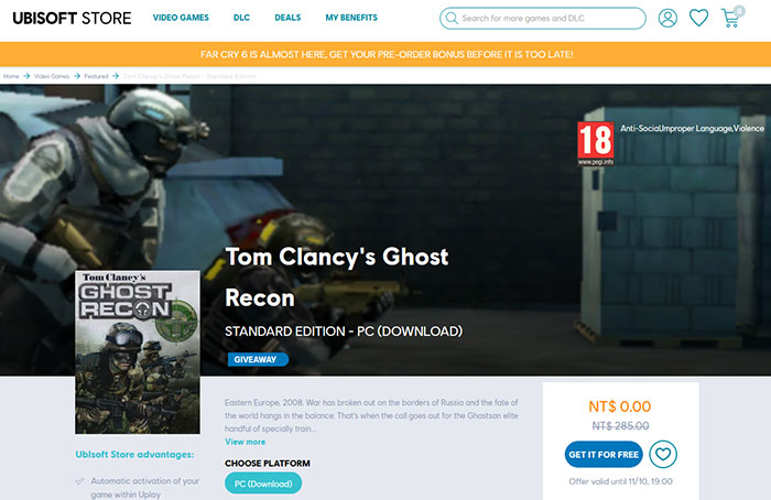 Ubisoft lança novo Ghost Recon Frontline como free-to-play para