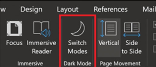 Microsoft Word Dark Mode to gain a dark canvas option - Vimarsana News
