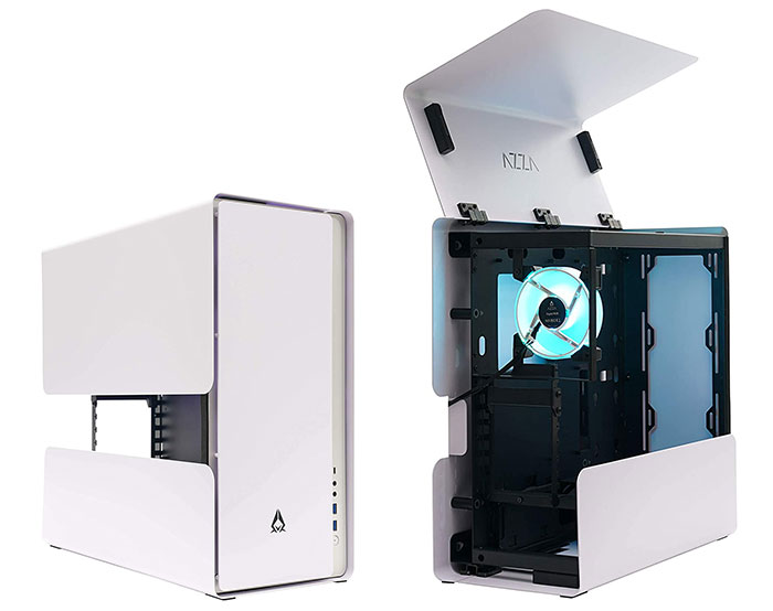 Azza Cast mid-tower PC case features removable flexi shell