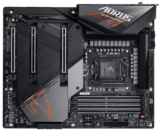 Gigabyte z590 aorus master разгон