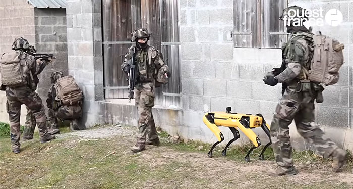 boston dynamics spot military