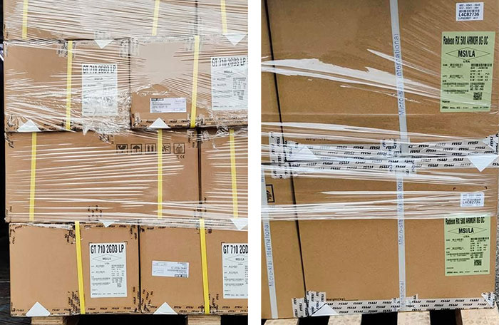 MSI Nvidia GeForce RTX 3080 Ti graphics cards spotted in transit ...