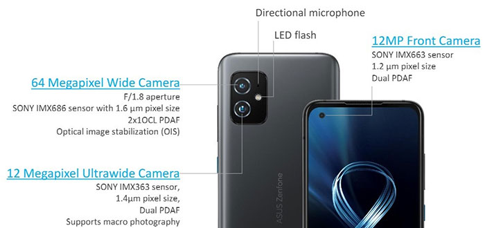 Zenfone 8 Flip - Tech Specs｜Phones｜ASUS Global