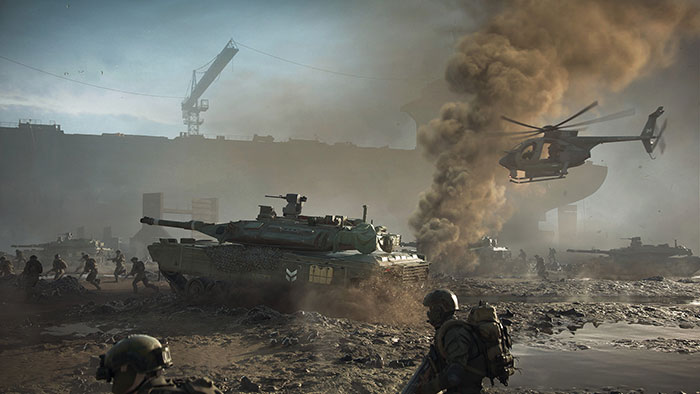 Battlefield 2042 will release on Steam and the Epic Games Store