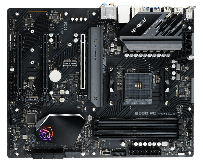 Asrock b550 pg riptide обзор