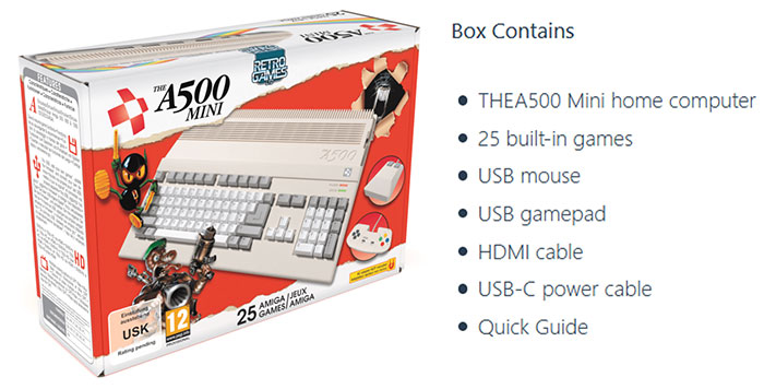 Amiga 500 retro store console